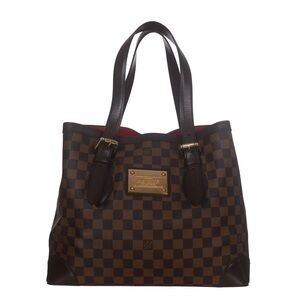 ♥️Louis Vuitton Hampstead GM Brown Leather Shoulder Bag♥️